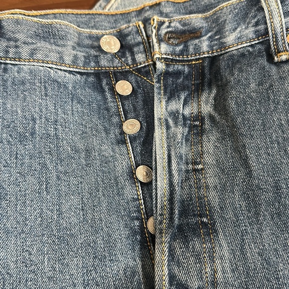 2 pair - Levi Strauss 502 jeans Super Tall - Waist 36 Inseam 37 - Picture 4 of 9